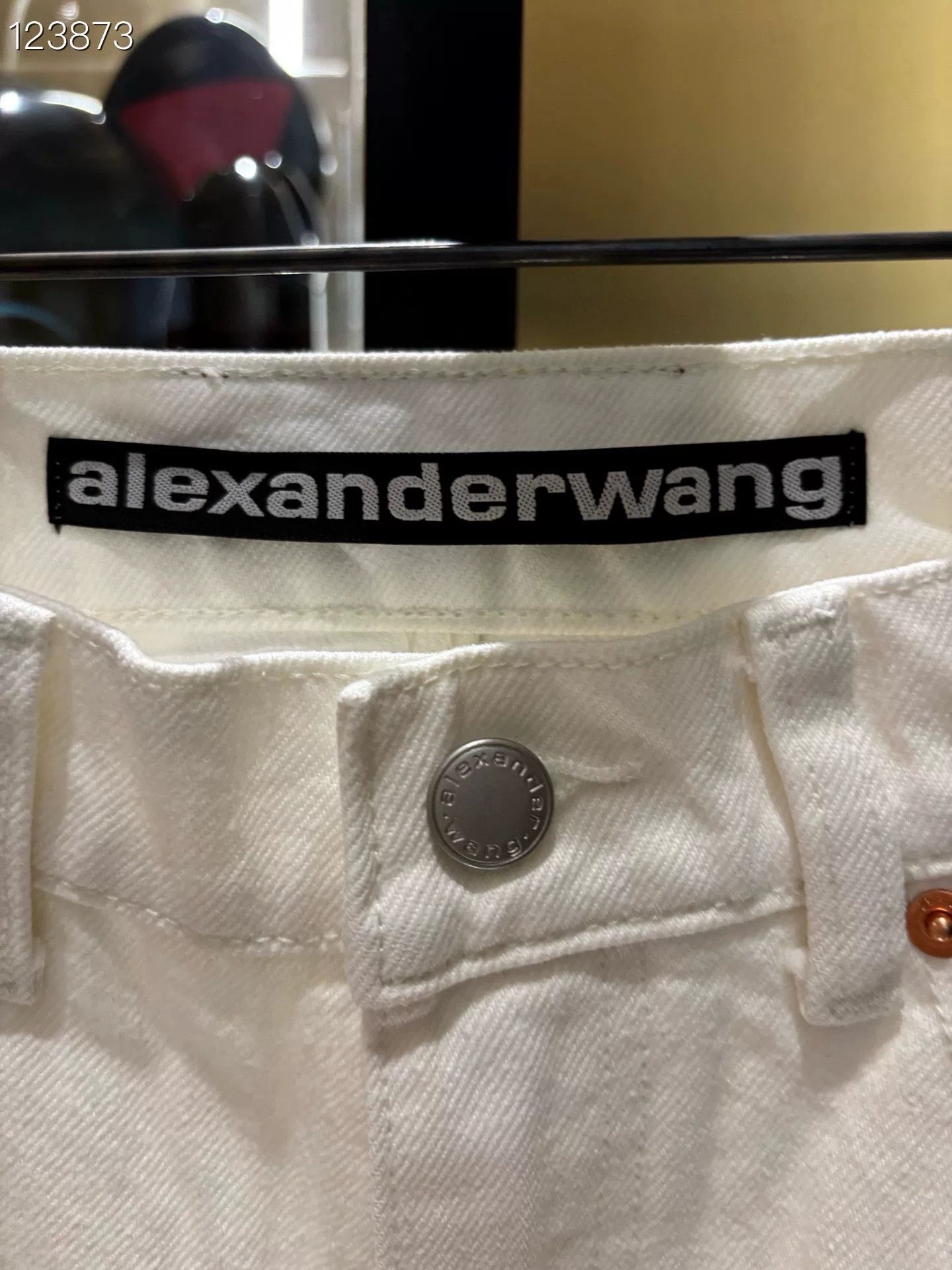 King Alexander Wang 040881v520 White Jeans 28 Size 28" / US 6 / IT 42 - 3 Thumbnail