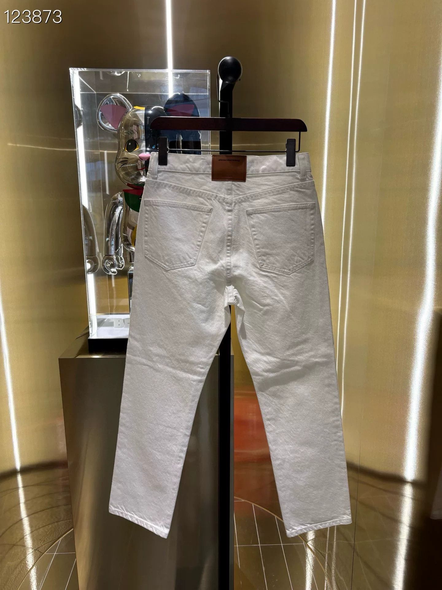 King Alexander Wang 040881v520 White Jeans 28 Size 28" / US 6 / IT 42 - 2 Thumbnail