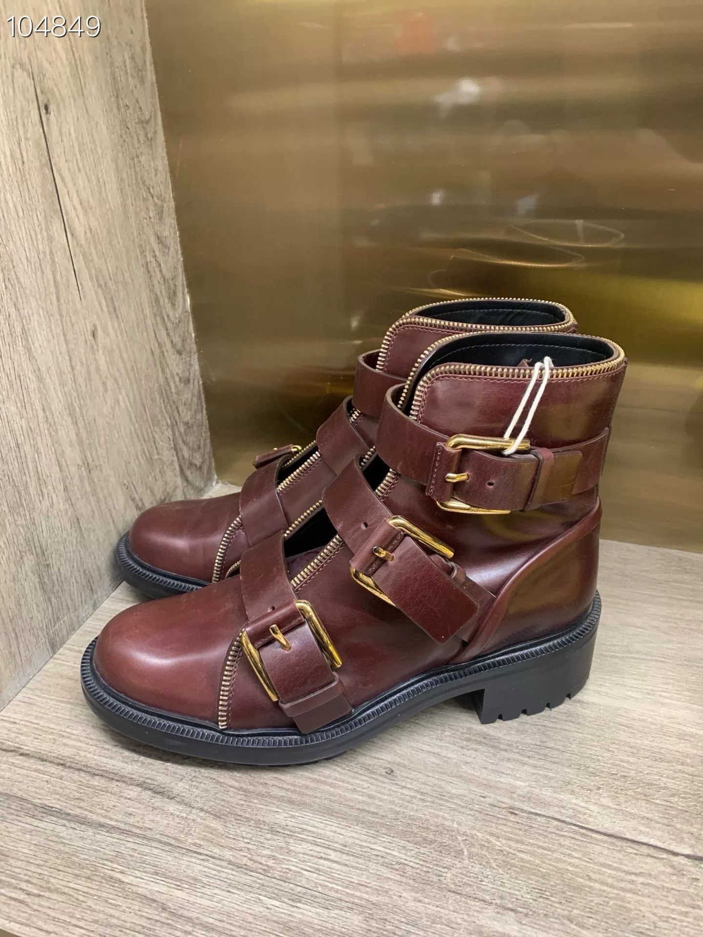 Balmain Balmain x067288 New Biker Boots Size US 6.5 / IT 36.5 - 3 Thumbnail
