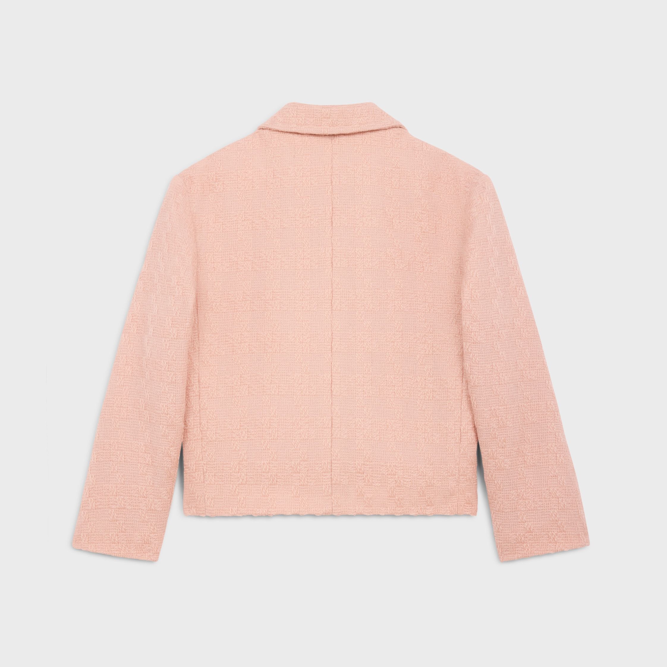 Celine garance jacket in wool natte pink Size XXL / US 16-18 / IT 52-54 - 2 Thumbnail