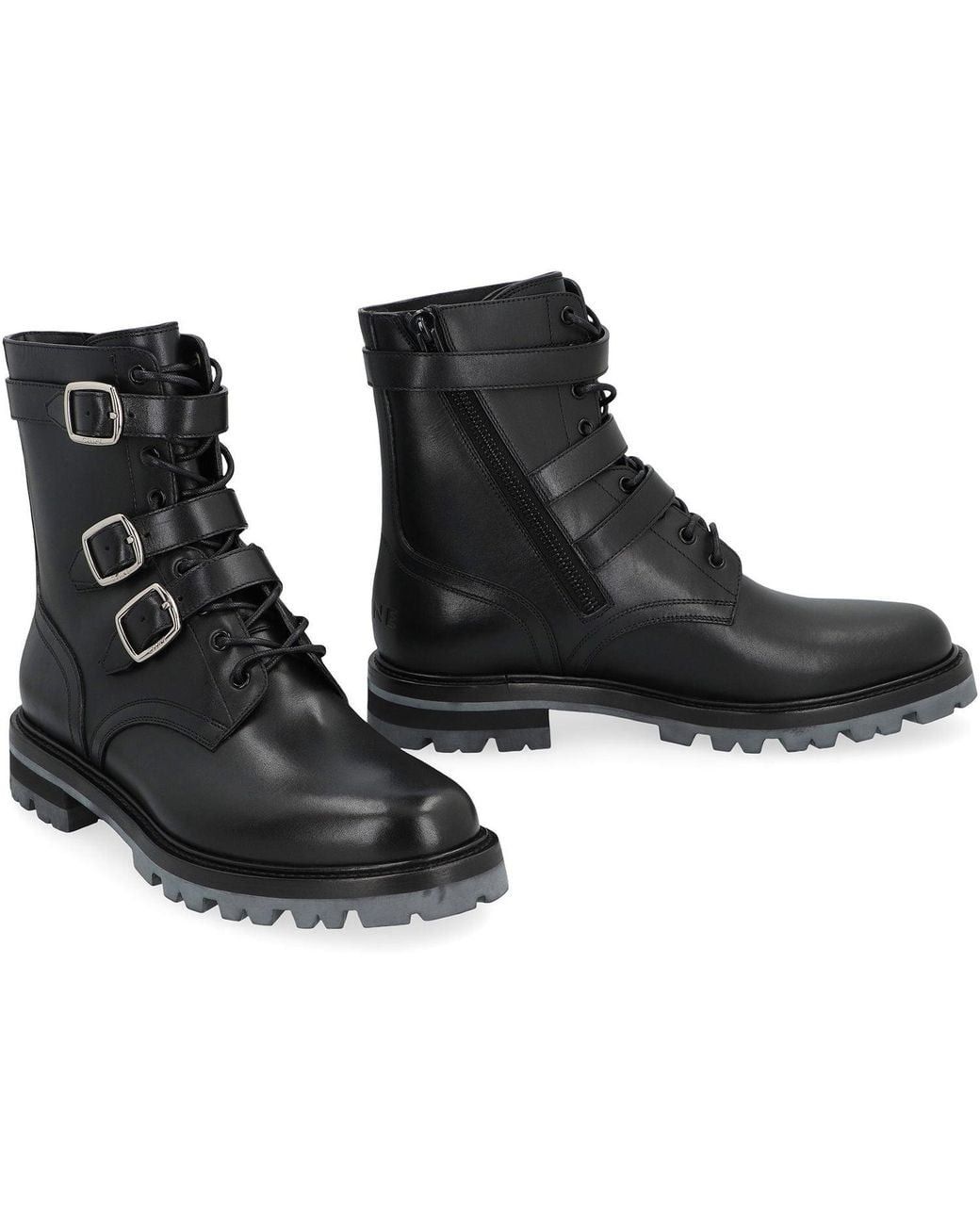 Celine celine maggie buckle zipped boot in shiny bull black Size US 7 / EU 40 - 3 Thumbnail