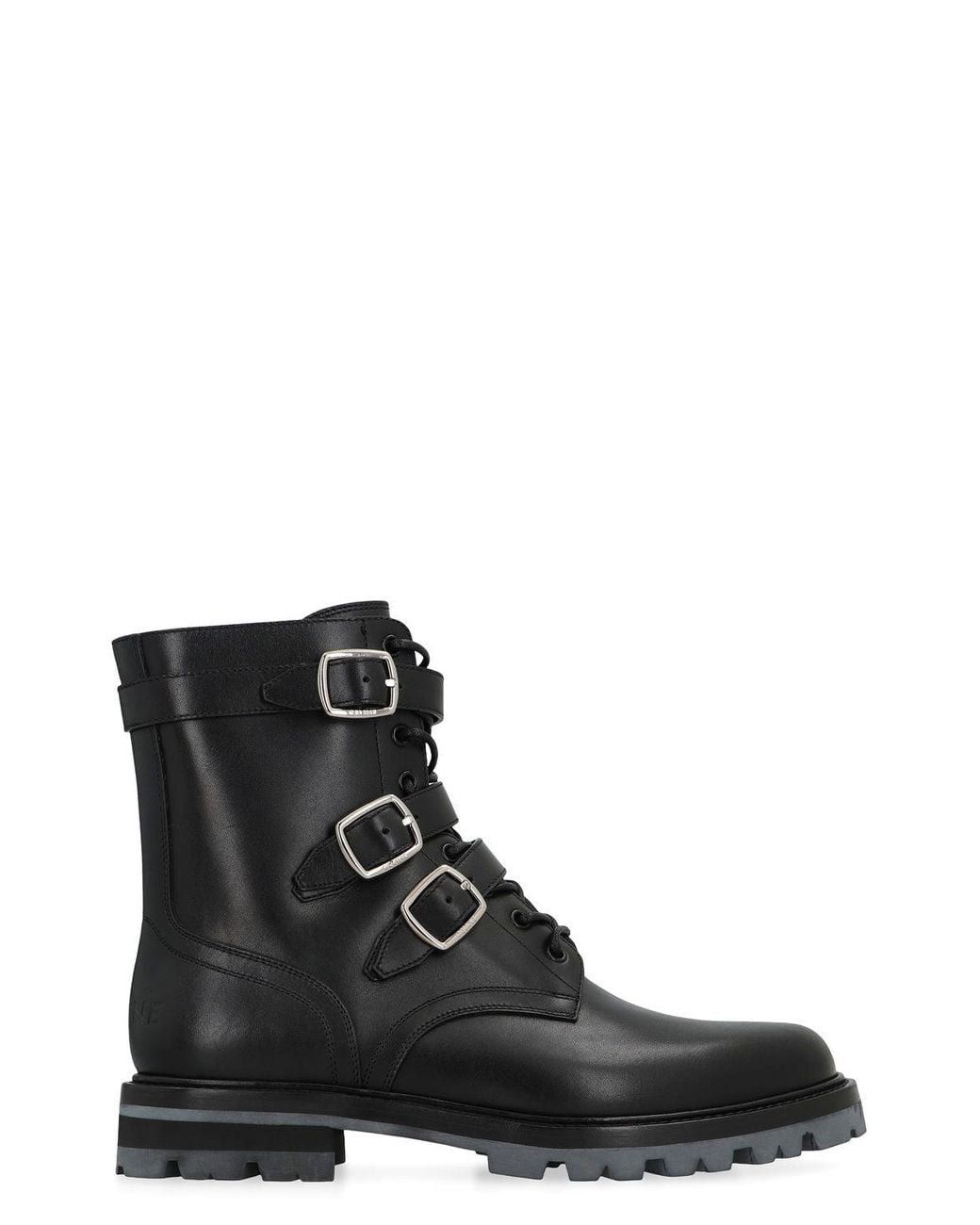 Celine celine maggie buckle zipped boot in shiny bull black Size US 8 / EU 41 - 2 Thumbnail