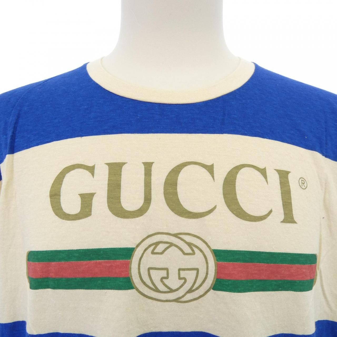 Gucci Gucci Gucci Cotton T Shirt Textile T-Shirts 604176XJB6V DUTY FREE for USA Size ONE SIZE - 5 Thumbnail