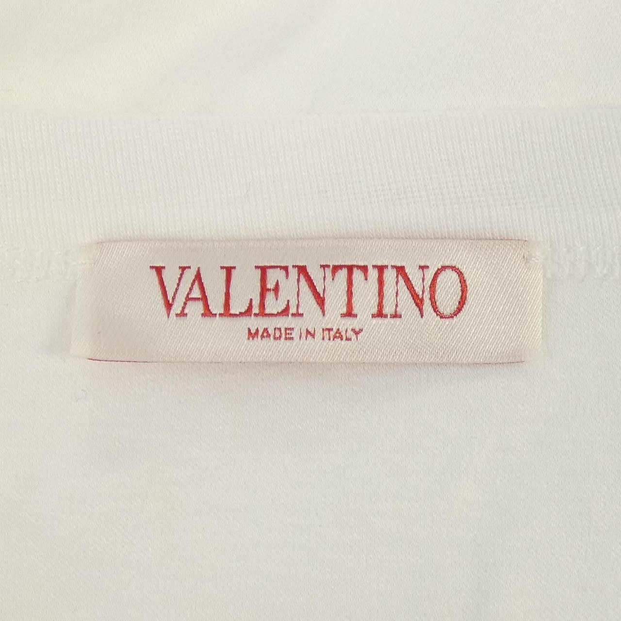 Valentino Valentino Valentino Cotton T Shirt Textile T-Shirts 4V3MG01F9K7 DUTY FREE for USA Size ONE SIZE - 4 Thumbnail