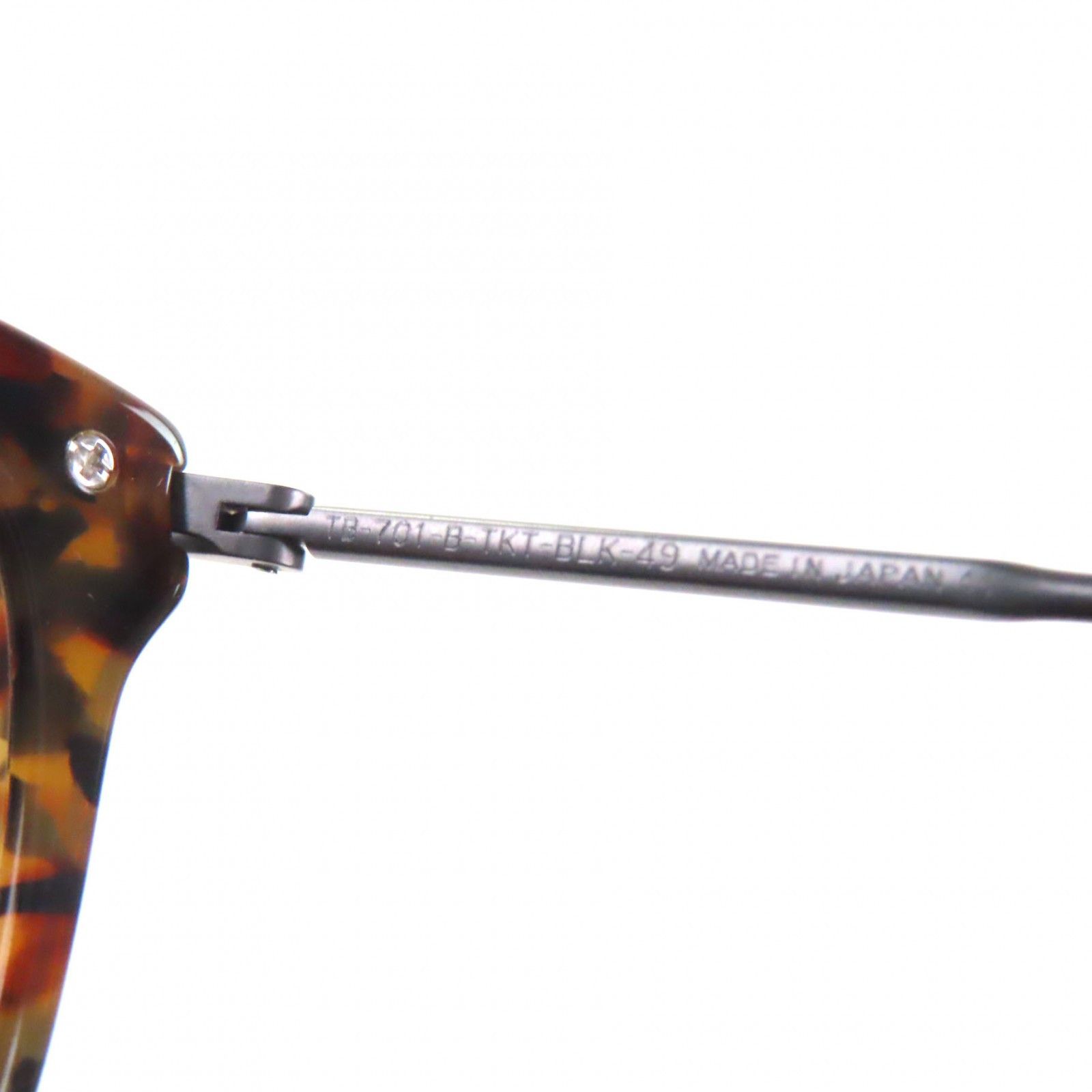 Thom Browne Thom Browne Thom Browne Eyeglasses Plastic / Synthetic Glasses TB-701-B DUTY FREE for USA Size ONE SIZE - 11 Thumbnail