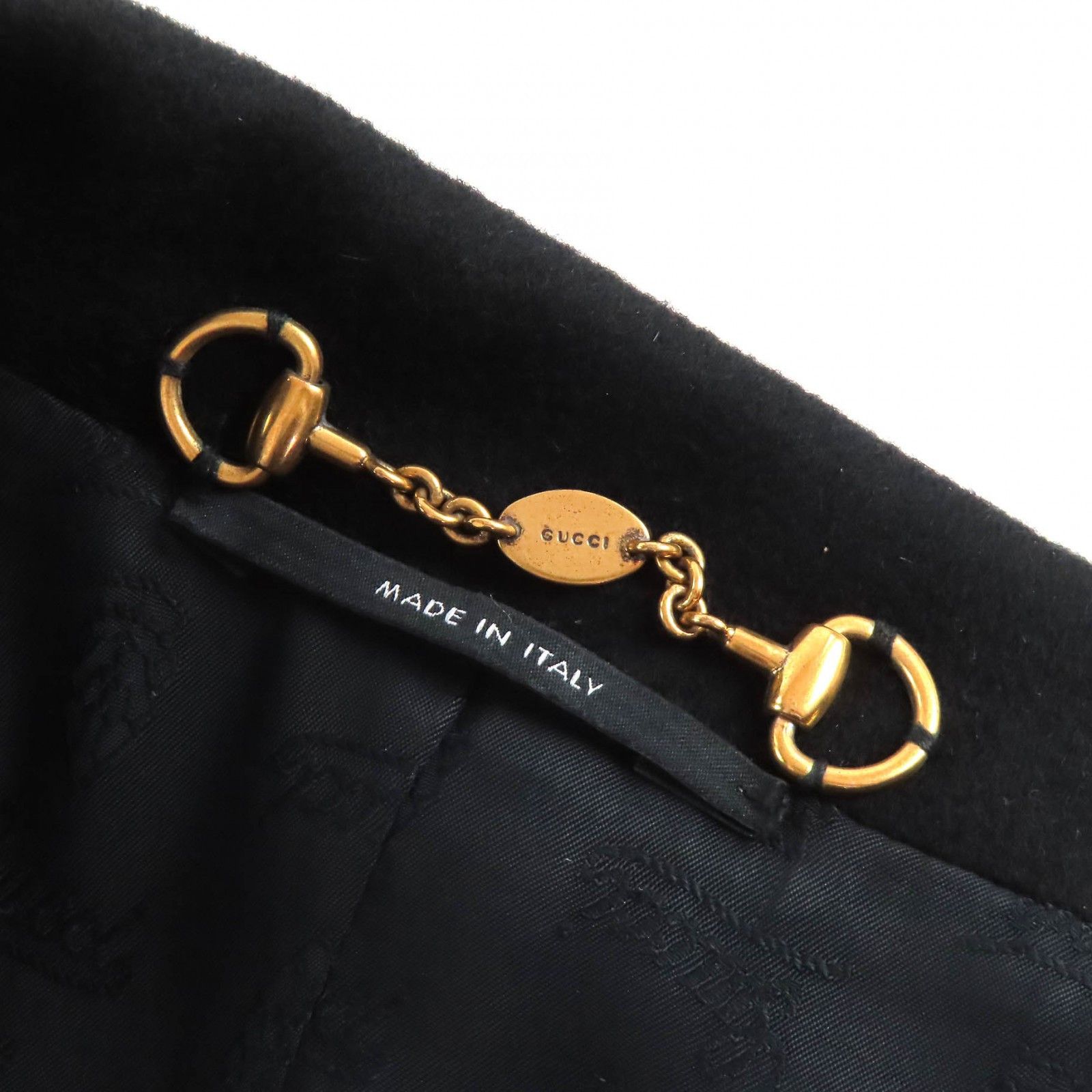 Gucci Gucci Gucci Chester Wool Coat Textile Outerwear DUTY FREE for USA Size ONE SIZE - 9 Thumbnail