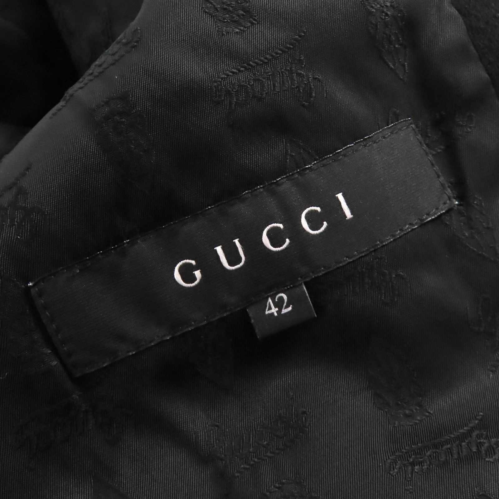 Gucci Gucci Gucci Chester Wool Coat Textile Outerwear DUTY FREE for USA Size ONE SIZE - 10 Thumbnail