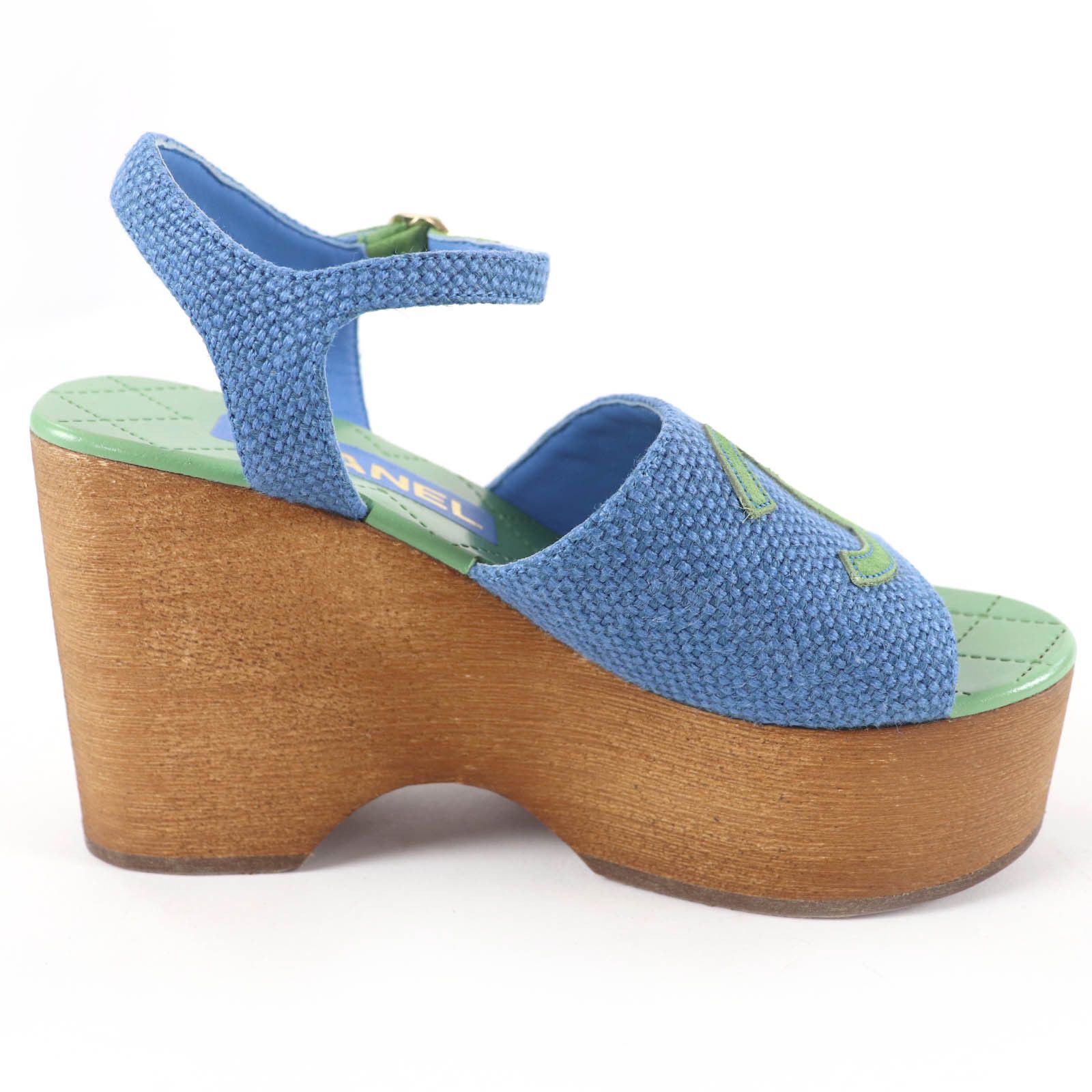 Chanel Chanel Chanel COCO Mark Wedge Sandals Others Shoes DUTY FREE for USA Size ONE SIZE - 5 Thumbnail