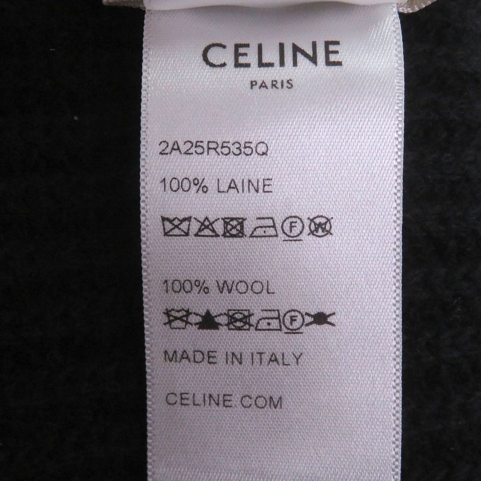 Celine Celine CELINE Wool Knit Cap Textile Hats 2A25R535Q DUTY FREE for USA Size ONE SIZE - 7 Thumbnail