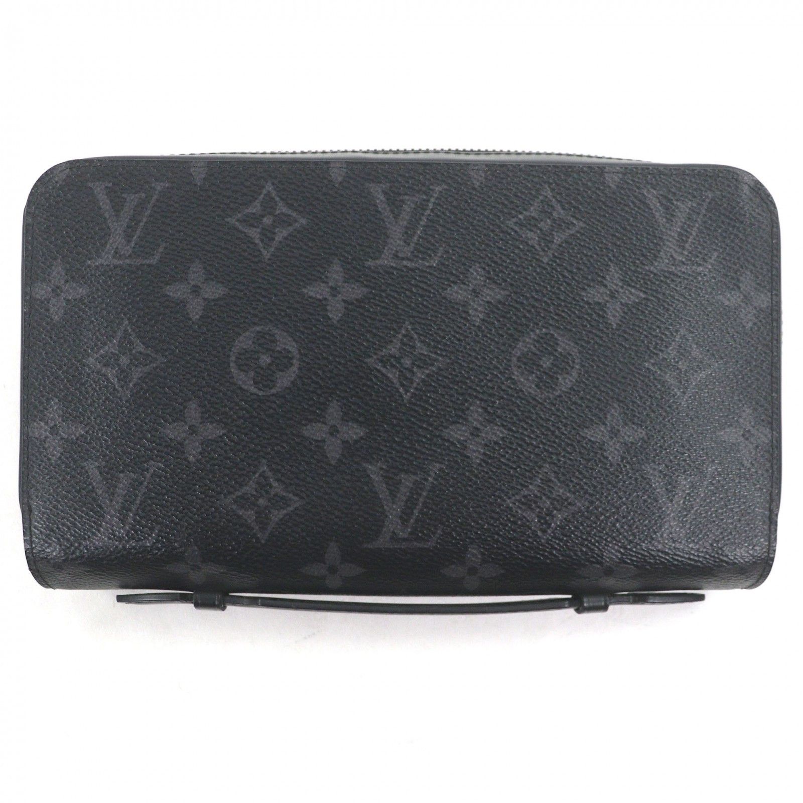 Louis Vuitton Louis Vuitton Louis Vuitton Zippy XL Monogram Eclipse Wallet Textile Long Wallet DUTY FREE for USA Size ONE SIZE - 3 Thumbnail