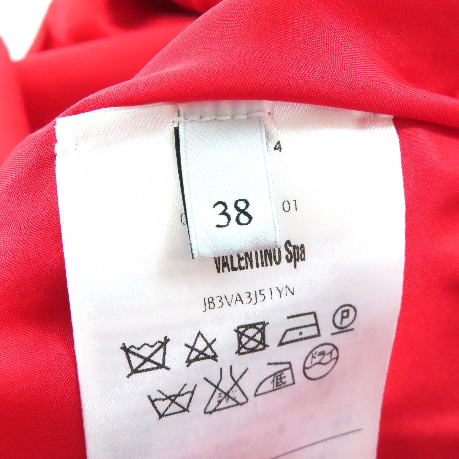 Valentino Valentino Valentino LAMOUR Heart Print Wool Silk Dress Textile Dresses DUTY FREE for USA Size ONE SIZE - 7 Thumbnail