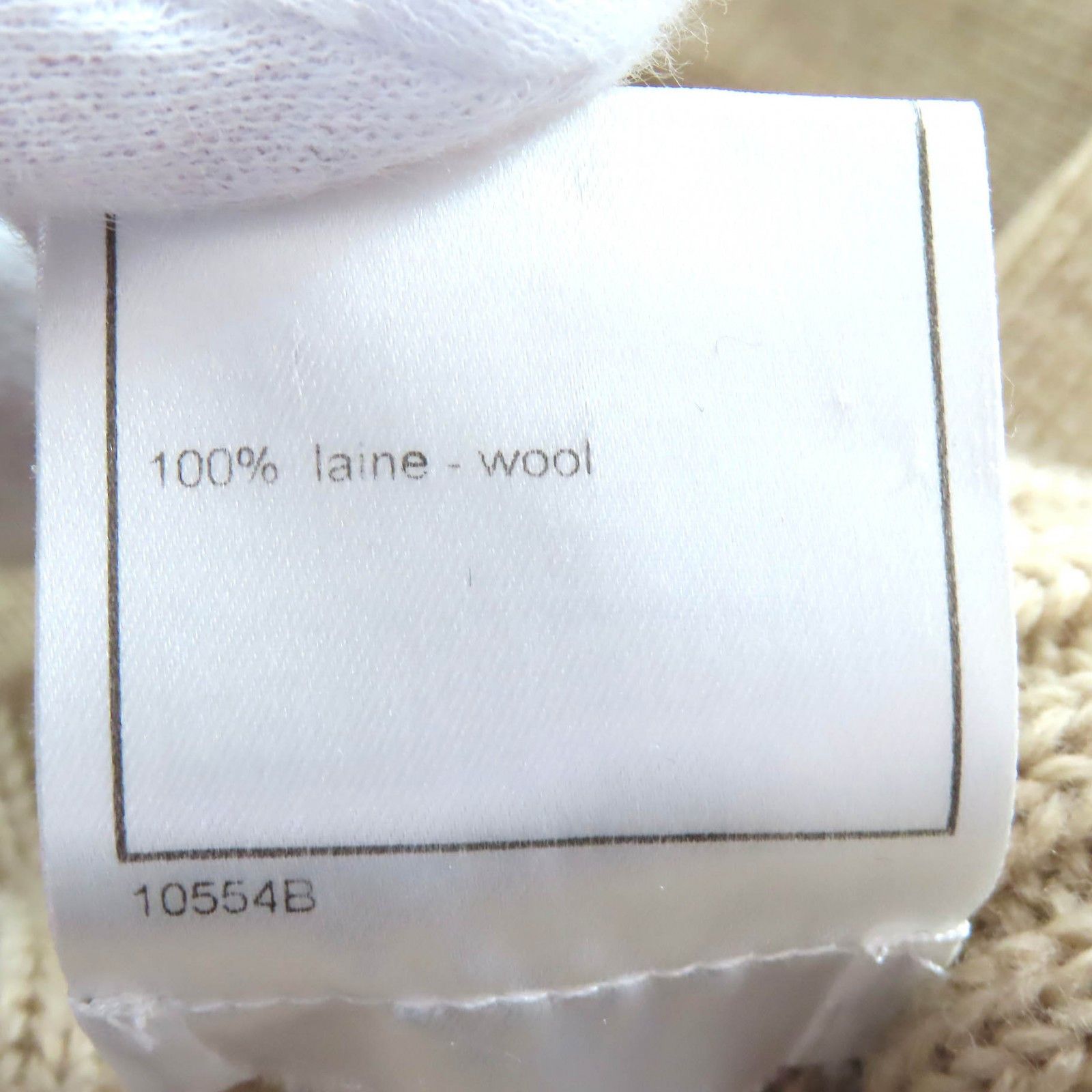 Chanel Chanel Chanel COCO Mark Wool Knit Top Textile Tops P16507 DUTY FREE for USA Size ONE SIZE - 7 Thumbnail