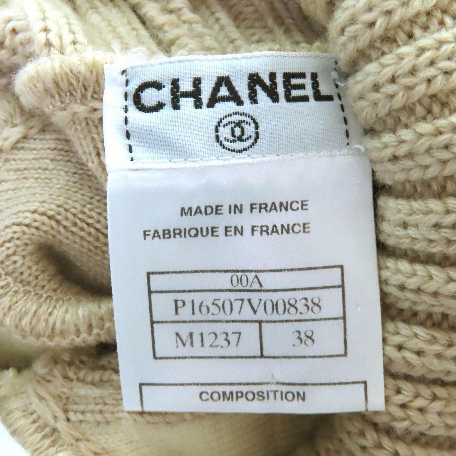 Chanel Chanel Chanel COCO Mark Wool Knit Top Textile Tops P16507 DUTY FREE for USA Size ONE SIZE - 6 Thumbnail
