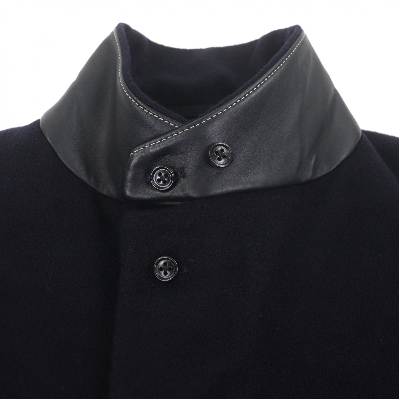Hermes Hermes Hermes Chester Cashmere Coat Textile Outerwear DUTY FREE for USA Size ONE SIZE - 3 Thumbnail