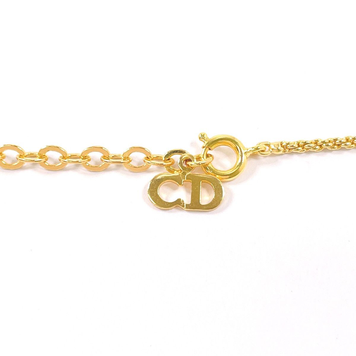 Dior Dior Christian Dior CD Logo Necklace Metal Necklace DUTY FREE for USA Size ONE SIZE - 5 Thumbnail