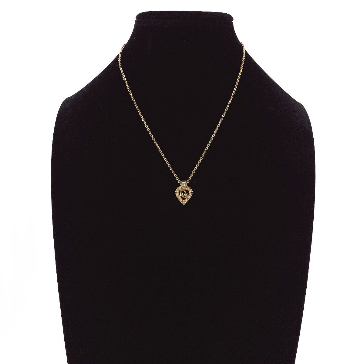 Dior Dior Christian Dior Heart Logo Necklace Metal Necklace DUTY FREE for USA Size ONE SIZE - 6 Thumbnail