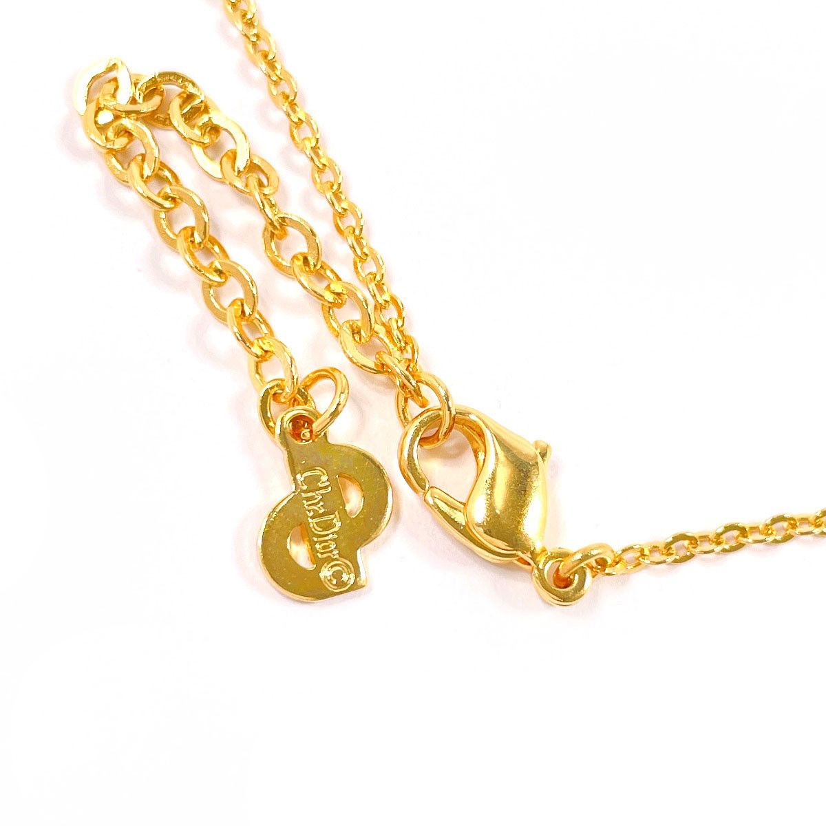 Dior Dior Christian Dior Heart Logo Necklace Metal Necklace DUTY FREE for USA Size ONE SIZE - 5 Thumbnail