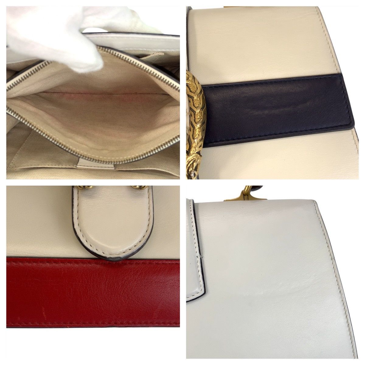Gucci Gucci Gucci Dionysus Leather 2way Bag Leather Shoulder Bag 448075 DUTY FREE for USA Size ONE SIZE - 6 Thumbnail