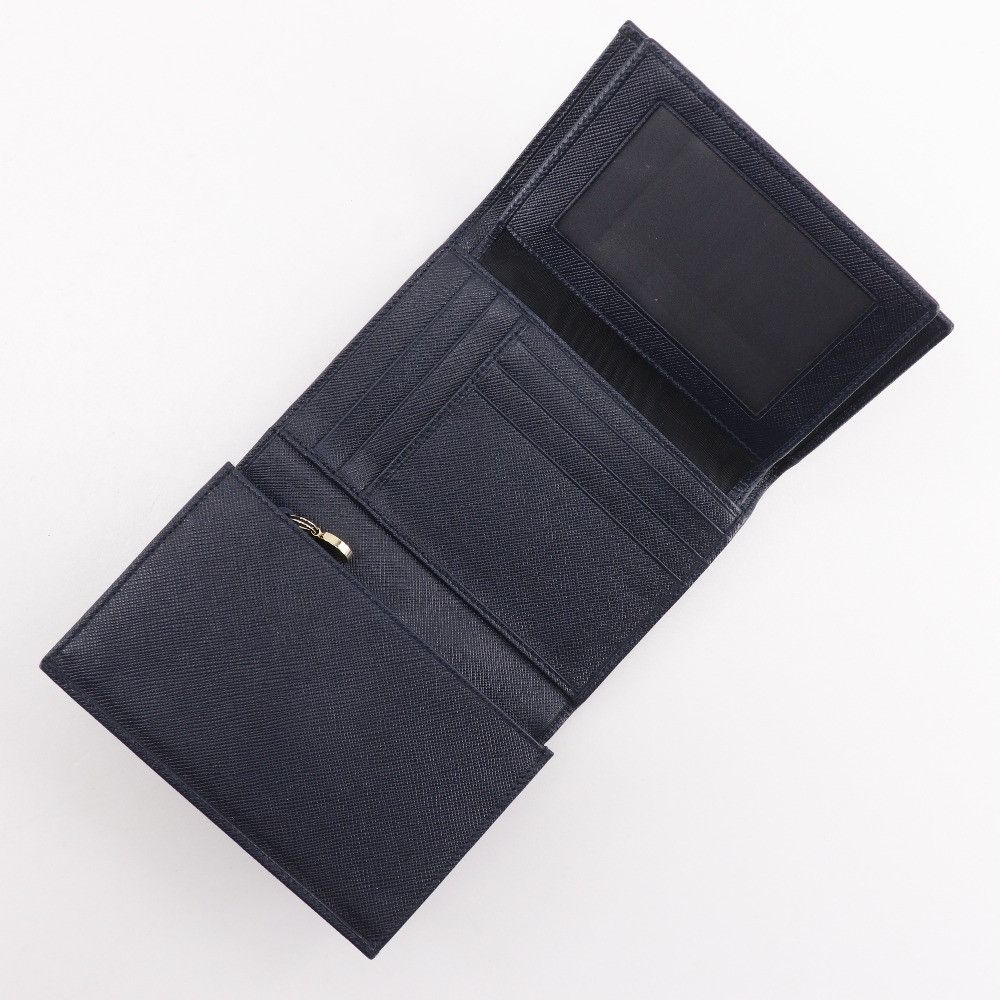 Salvatore Ferragamo Salvatore Ferragamo Salvatore Ferragamo Leather Trifold Wallet Leather Short Wallet DUTY FREE for USA Size ONE SIZE - 6 Thumbnail
