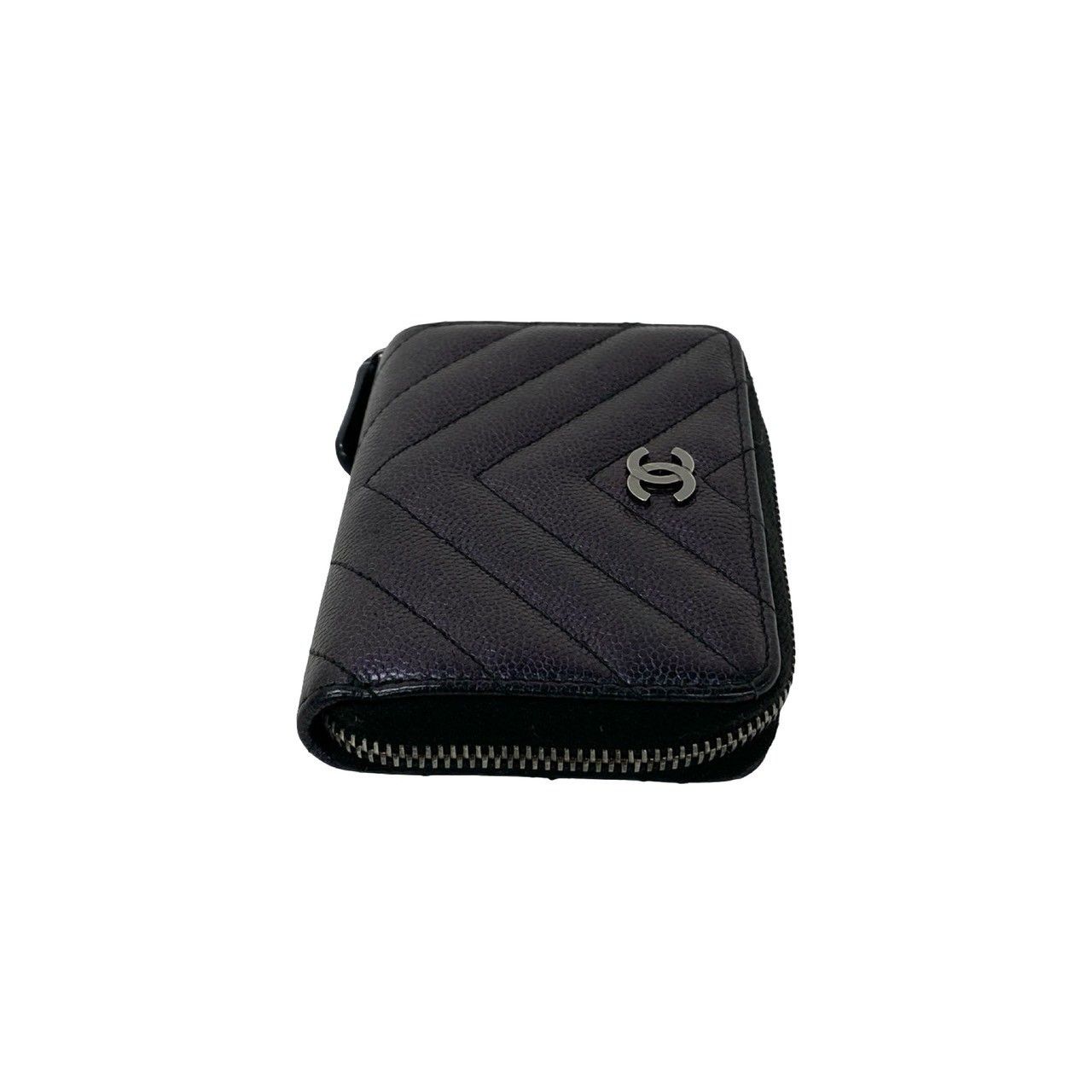 Chanel Chanel Chanel Caviar Skin Coin Case Leather Coin Case DUTY FREE for USA Size ONE SIZE - 6 Thumbnail