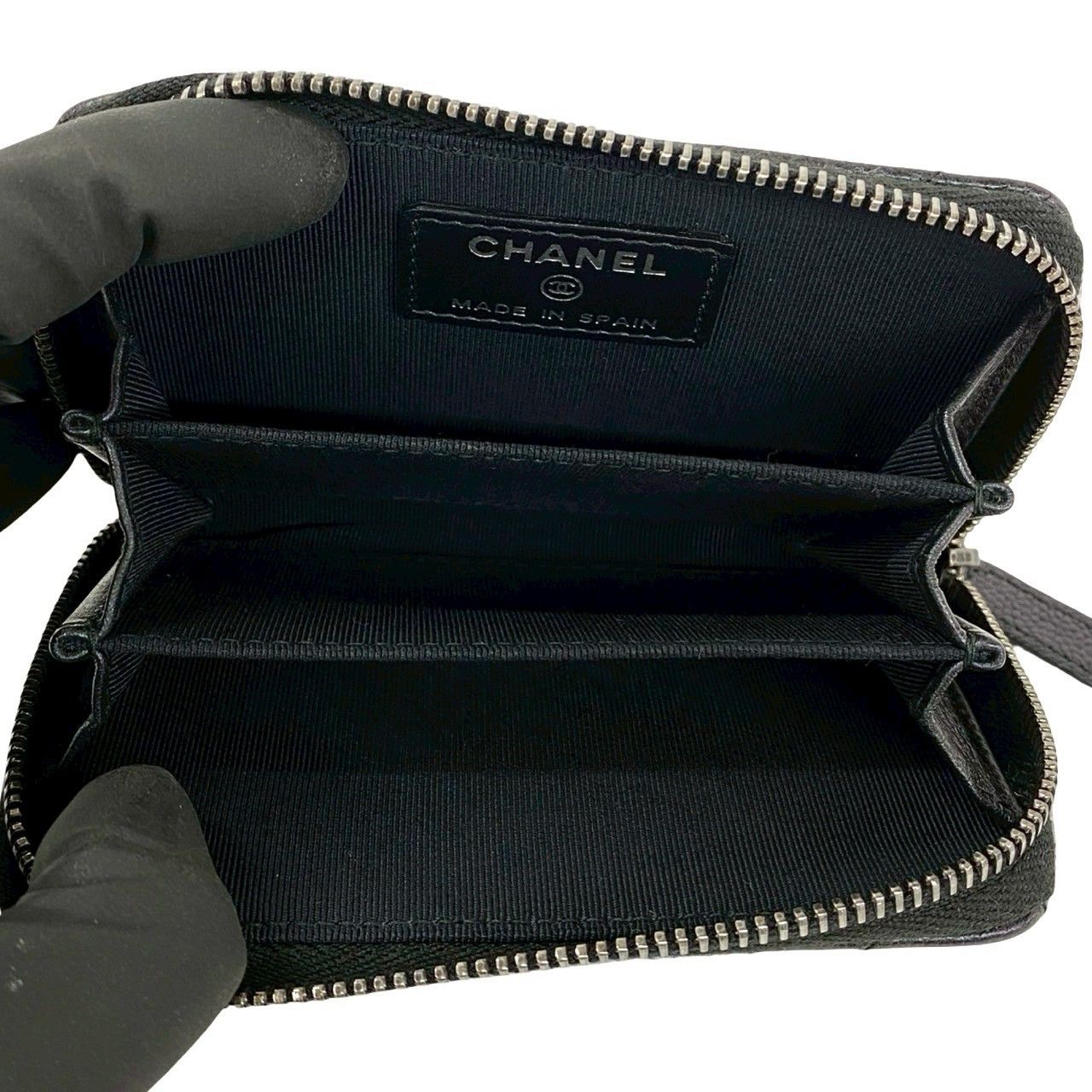 Chanel Chanel Chanel Caviar Skin Coin Case Leather Coin Case DUTY FREE for USA Size ONE SIZE - 8 Thumbnail