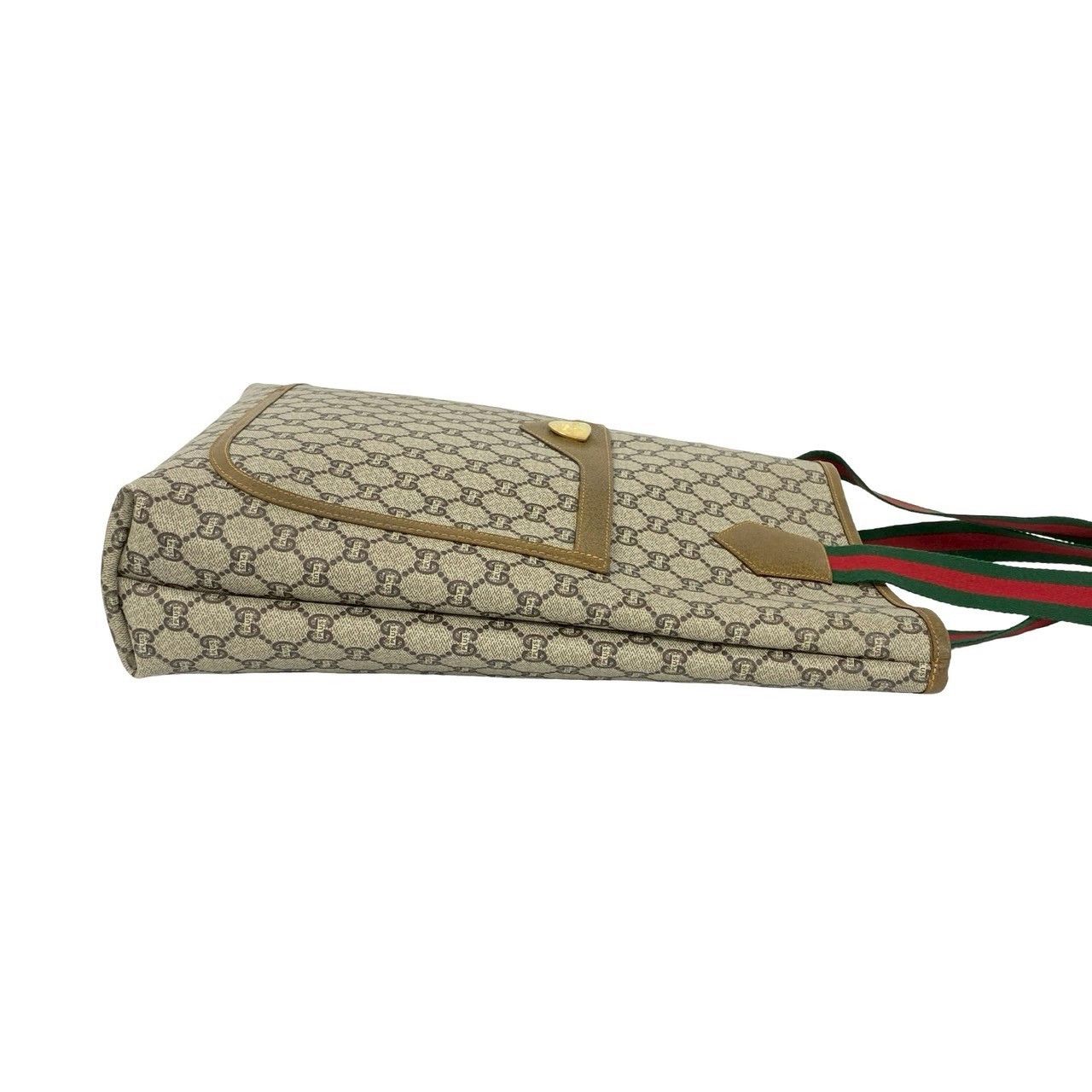 Gucci Gucci Gucci Leather PVC Tote Bag Leather Tote Bag DUTY FREE for USA Size ONE SIZE - 7 Thumbnail