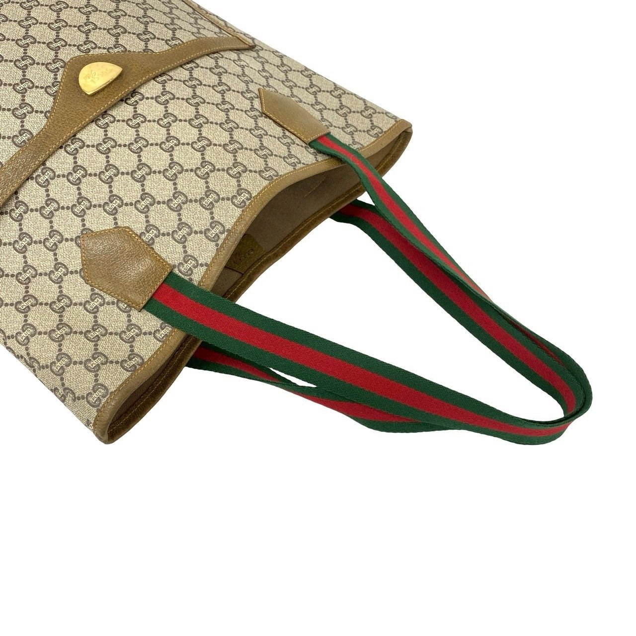 Gucci Gucci Gucci Leather PVC Tote Bag Leather Tote Bag DUTY FREE for USA Size ONE SIZE - 5 Thumbnail