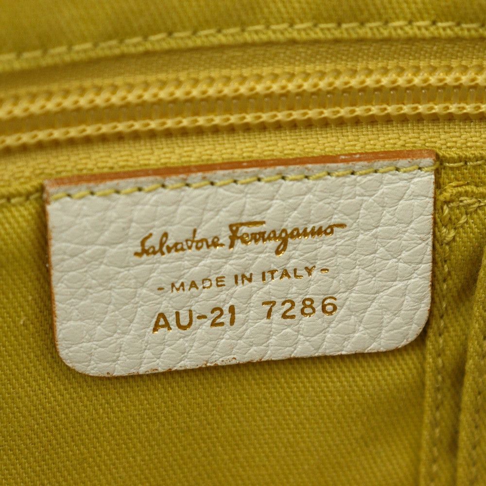 Salvatore Ferragamo Salvatore Ferragamo Salvatore Ferragamo Calf Tote Bag Leather Tote Bag AU-217286 DUTY FREE for USA Size ONE SIZE - 17 Thumbnail