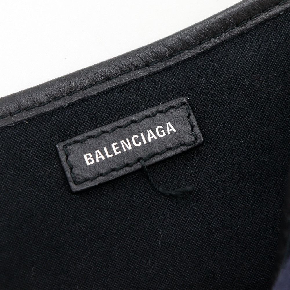 Balenciaga Balenciaga Balenciaga Navy Cabas Canvas Tote Bag Textile Tote Bag 339933 DUTY FREE for USA Size ONE SIZE - 10 Thumbnail
