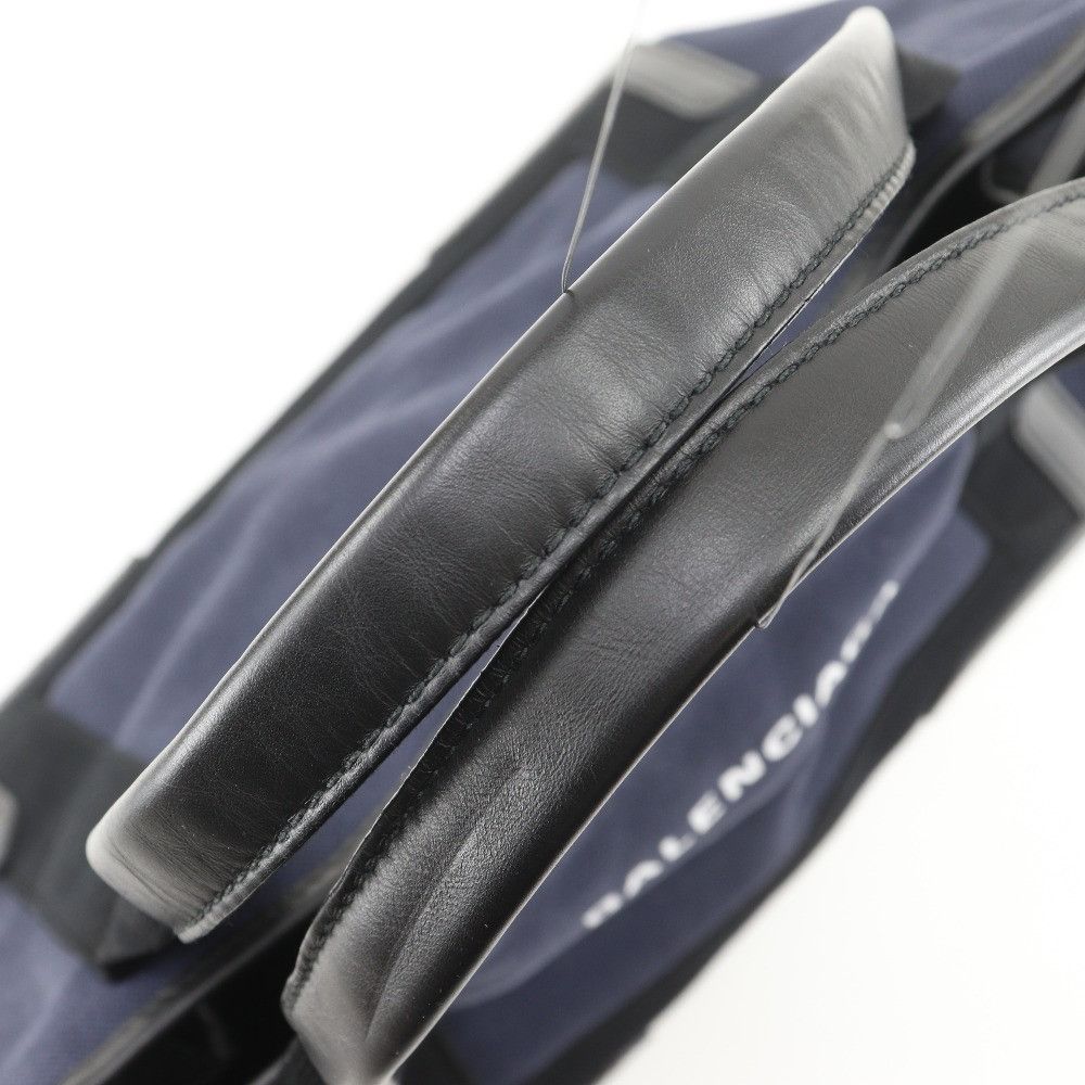Balenciaga Balenciaga Balenciaga Navy Cabas Canvas Tote Bag Textile Tote Bag 339933 DUTY FREE for USA Size ONE SIZE - 8 Thumbnail
