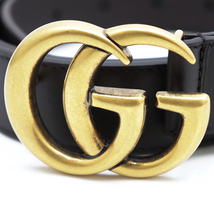 Gucci Gucci Gucci Leather Belt Leather Belt 454516 DUTY FREE for USA Size ONE SIZE - 2 Thumbnail