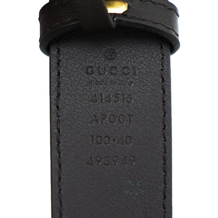 Gucci Gucci Gucci Leather Belt Leather Belt 454516 DUTY FREE for USA Size ONE SIZE - 6 Thumbnail