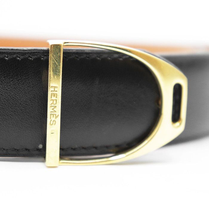 Hermes Hermes Hermes Leather Belt Leather Belt P DUTY FREE for USA Size ONE SIZE - 2 Thumbnail