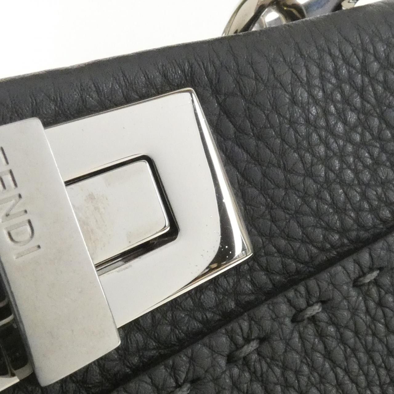 Fendi Fendi Fendi SELLERIA Calf Handbag Leather Handbag 8BN226Q0J DUTY FREE for USA Size ONE SIZE - 4 Thumbnail