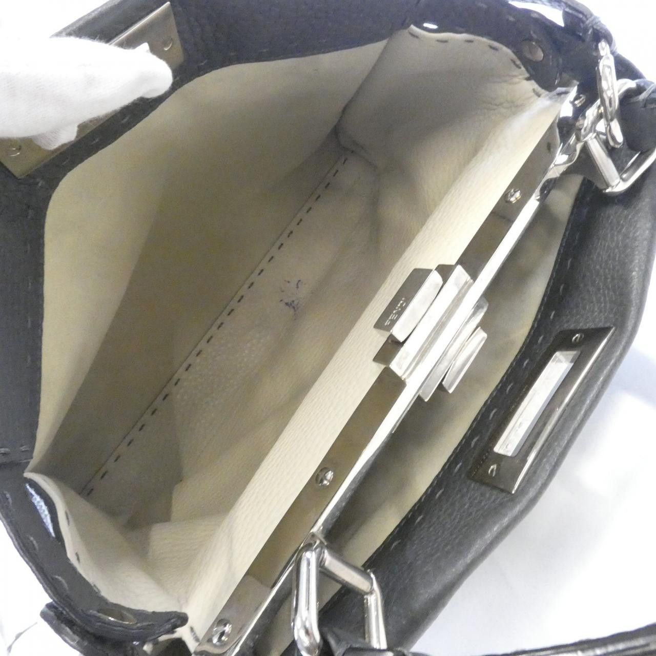 Fendi Fendi Fendi SELLERIA Calf Handbag Leather Handbag 8BN226Q0J DUTY FREE for USA Size ONE SIZE - 7 Thumbnail
