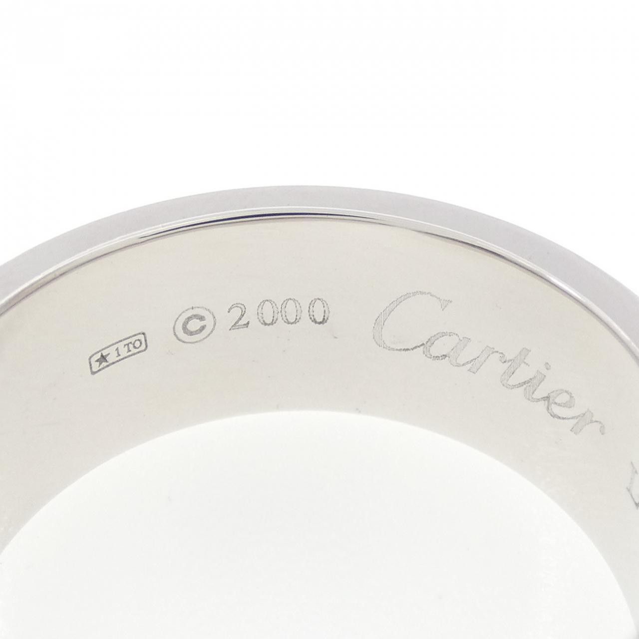 Cartier Cartier Cartier C2 Au750 White Gold Limited Ring Size 17 Precious Metal Ring B40410 DUTY FREE for USA Size ONE SIZE - 4 Thumbnail