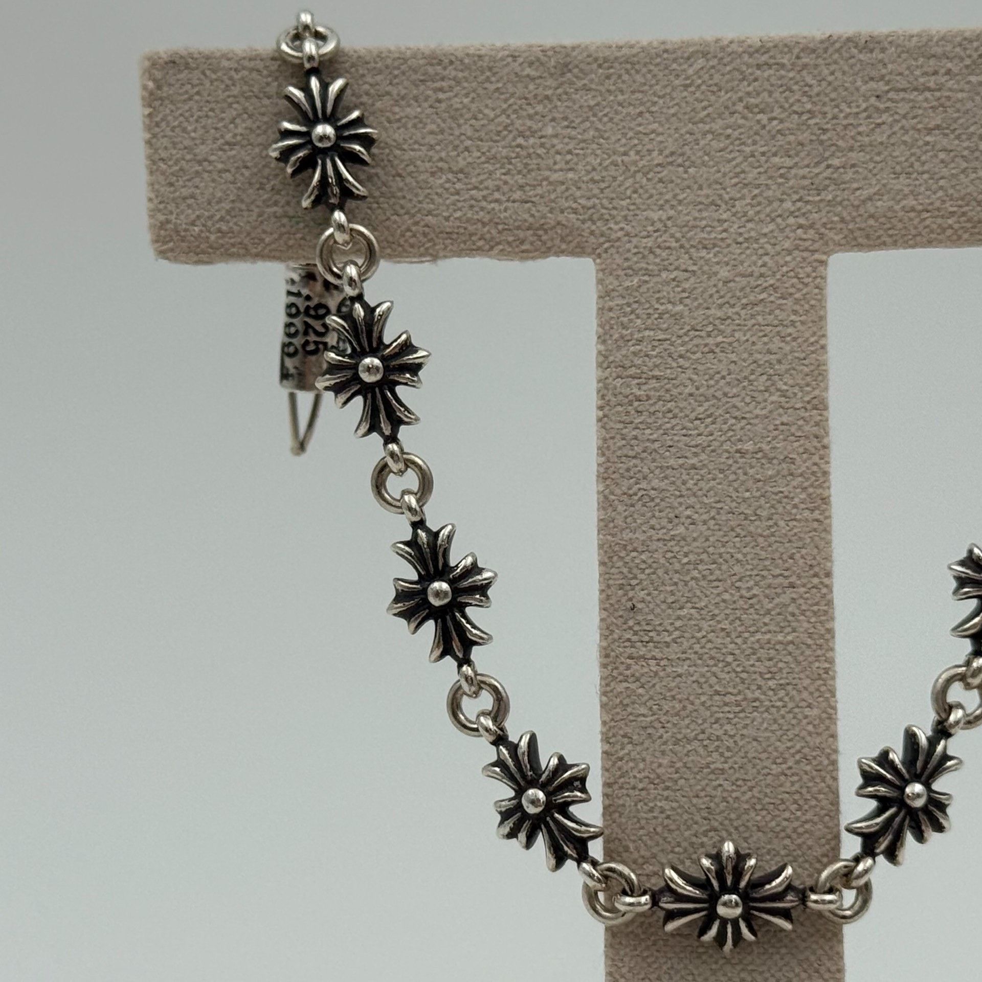 Chrome Hearts Chrome Hearts 11 Section Tiny Bracelet Size ONE SIZE - 2 Thumbnail