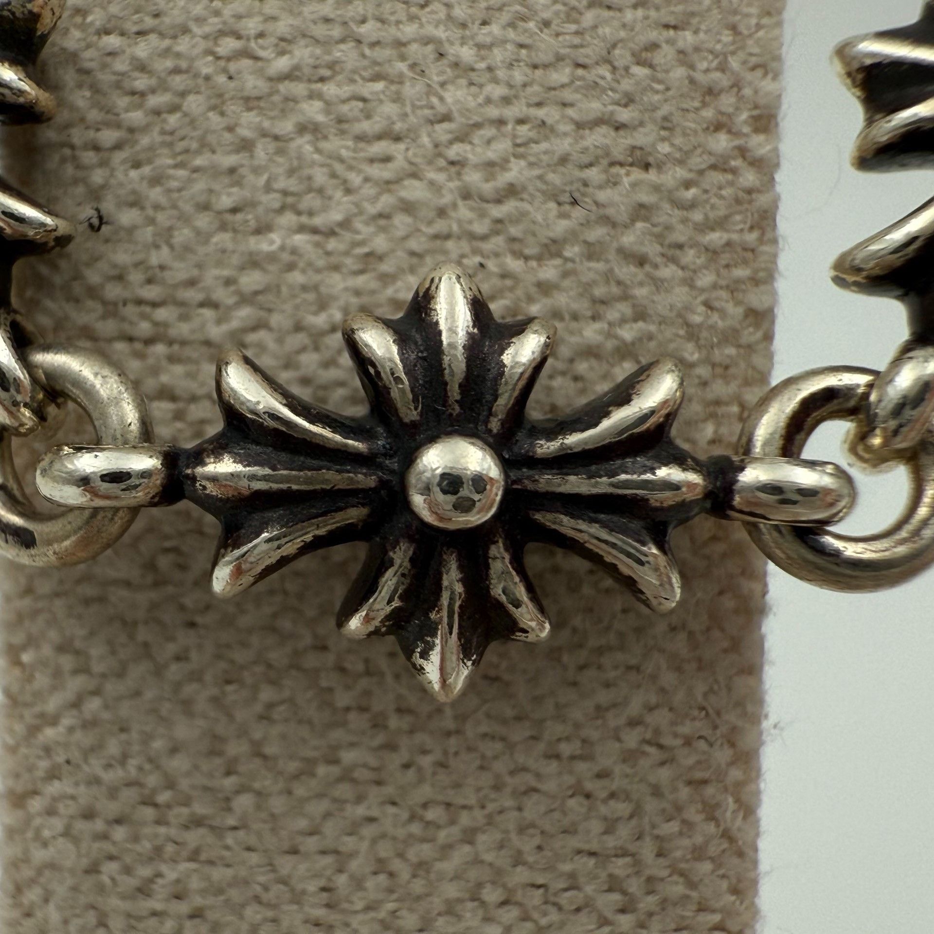 Chrome Hearts Chrome Hearts 11 Section Tiny Bracelet Size ONE SIZE - 4 Thumbnail
