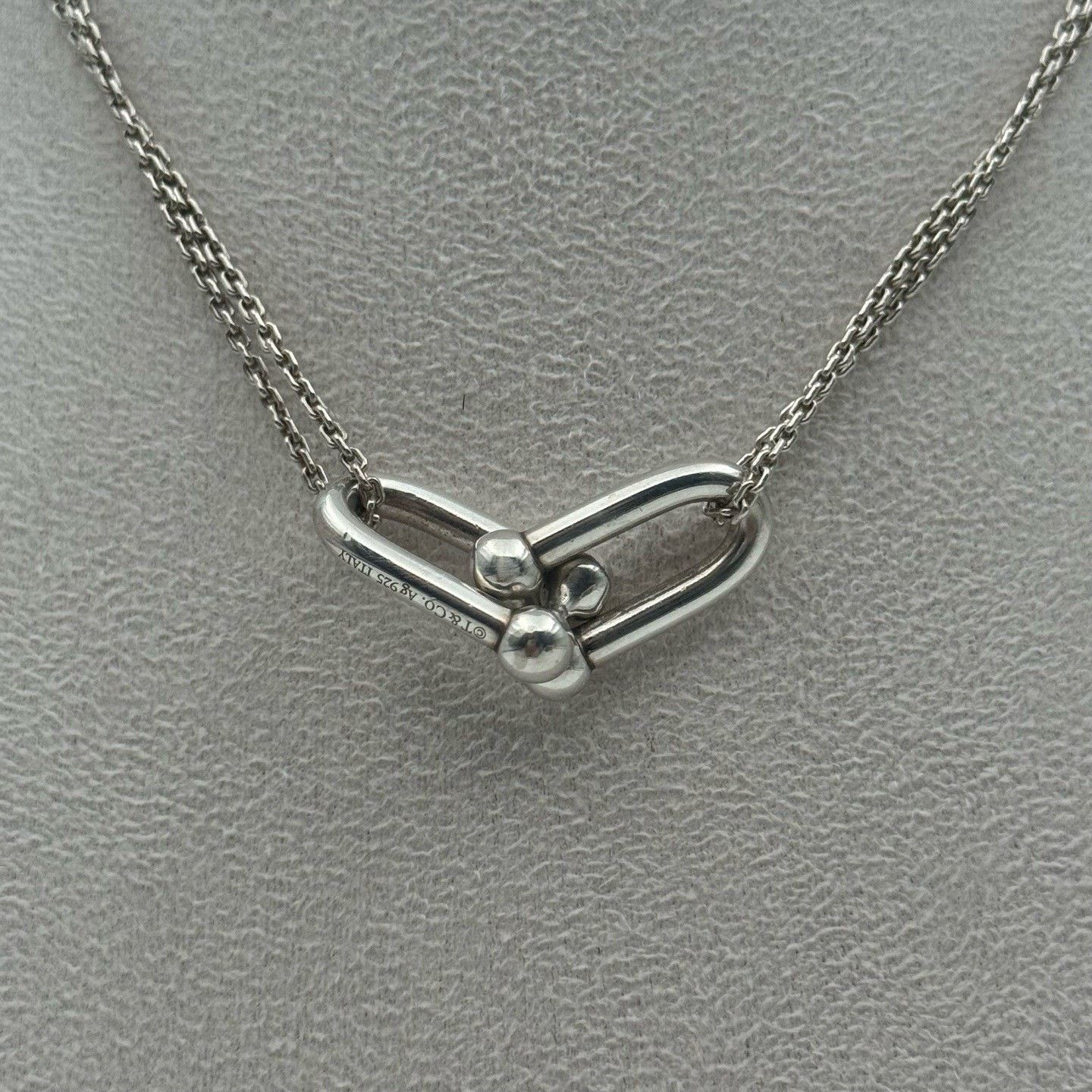 Tiffany & Co. Tiffany HardWear Double Chain Necklace Size ONE SIZE - 3 Thumbnail