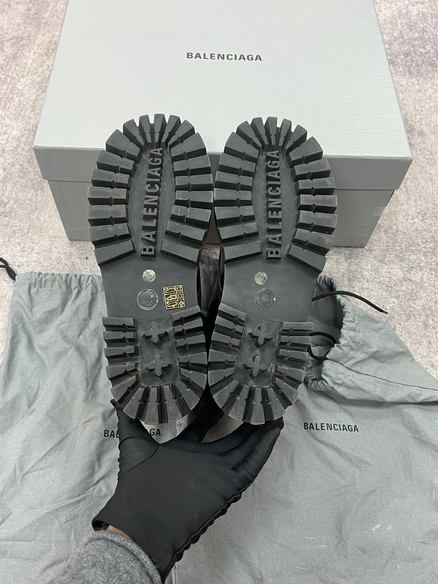 Balenciaga Balenciaga Strike Military Boots Size US 9 / EU 42 - 7 Thumbnail