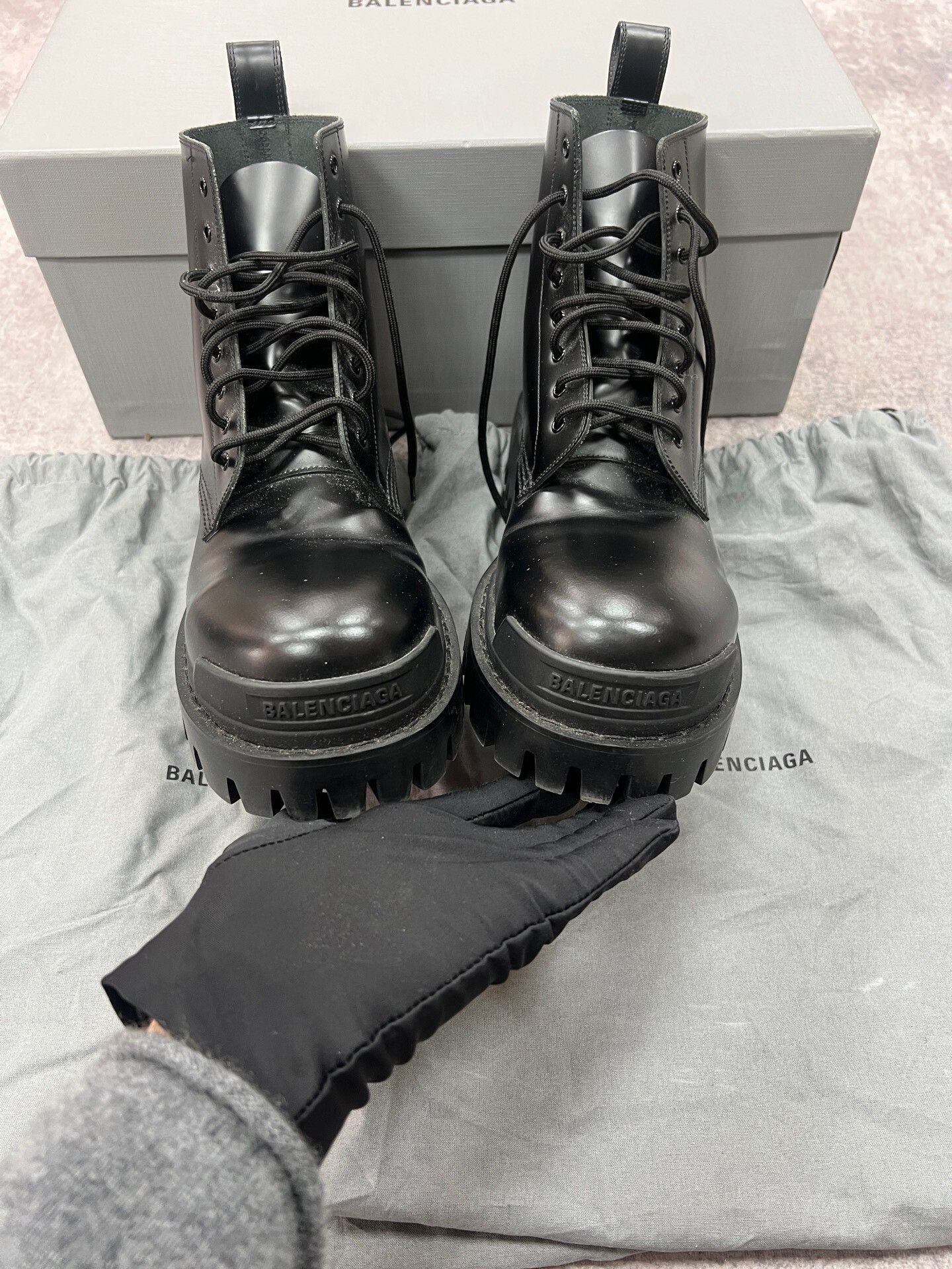 Balenciaga Balenciaga Strike Military Boots Size US 9 / EU 42 - 4 Thumbnail
