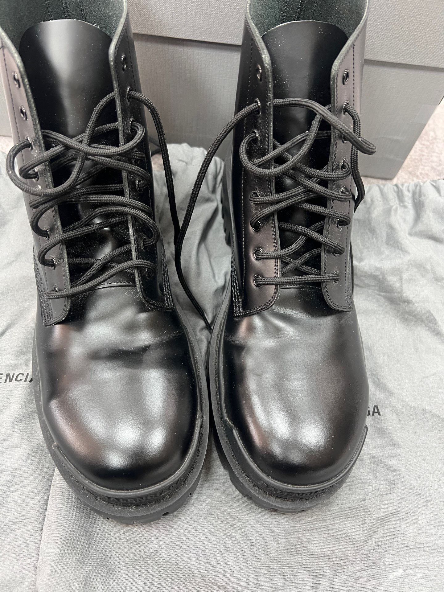 Balenciaga Balenciaga Strike Military Boots Size US 9 / EU 42 - 3 Thumbnail