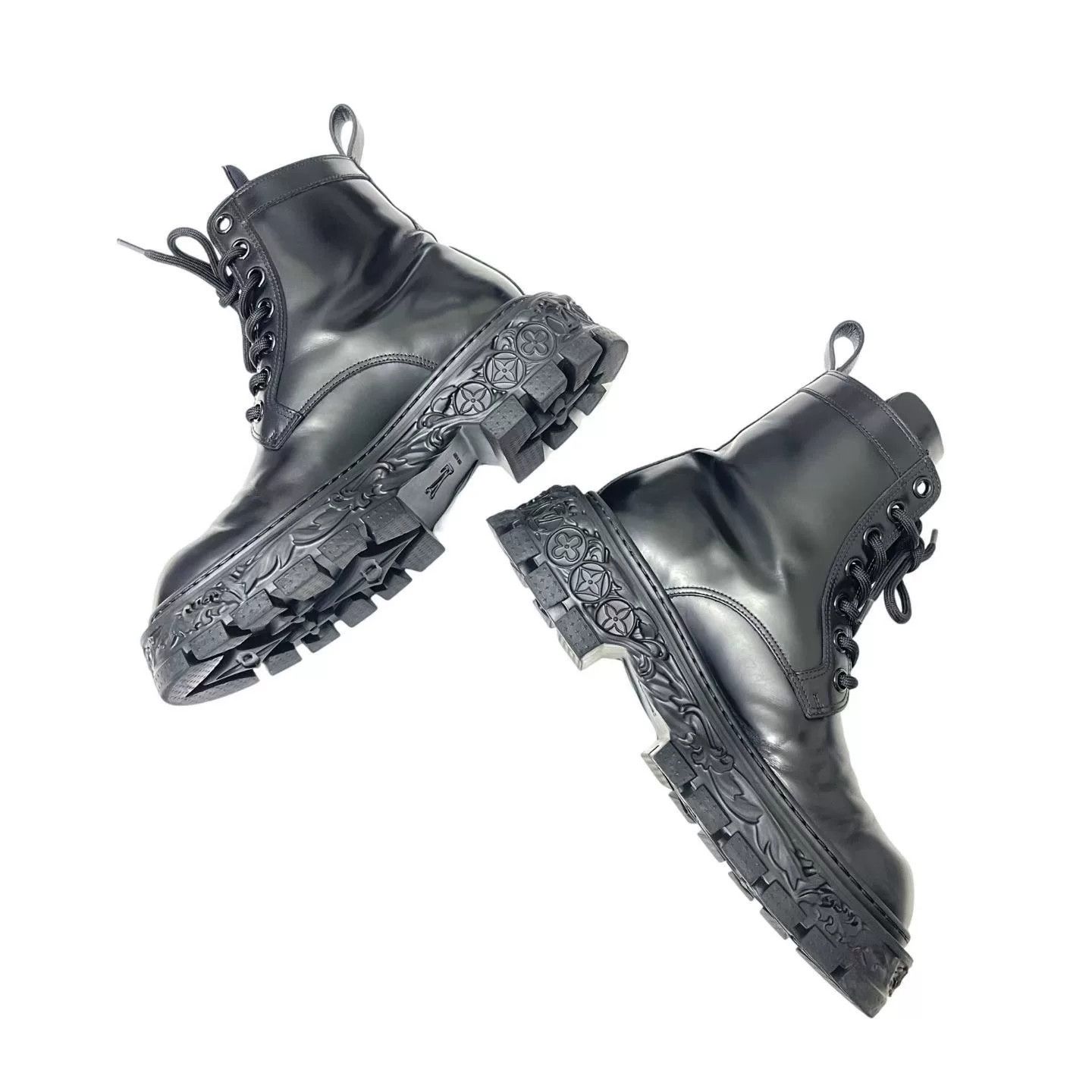 Louis Vuitton Louis Vuitton Baroque Ranger Leather Boots Size US 9 / EU 42 - 3 Thumbnail