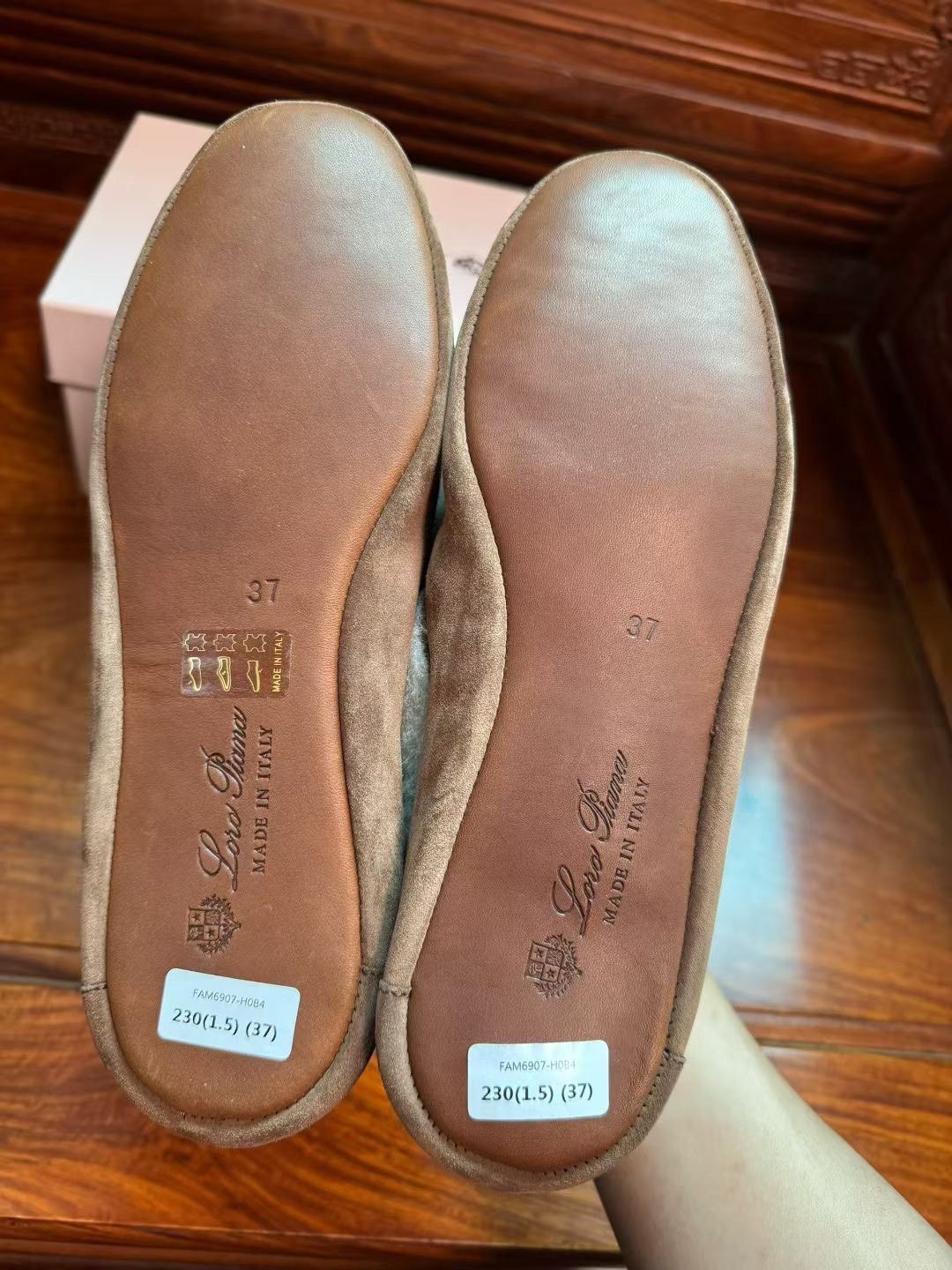 Loro Piana Loro Piana Lamb Fur Slippers Size US 6 / IT 36 - 7 Thumbnail