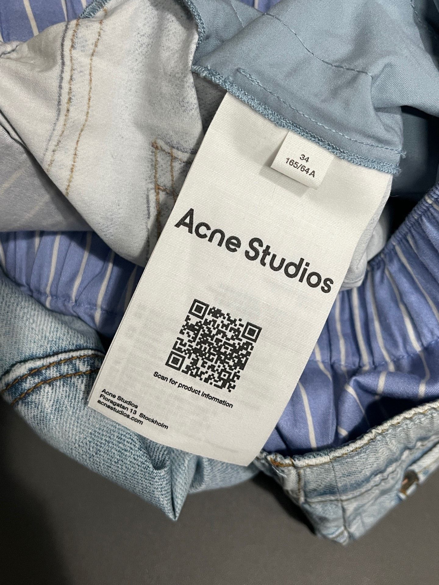 Acne Studios Acne Studios Layered Jeans Size US 34 / EU 50 - 7 Thumbnail