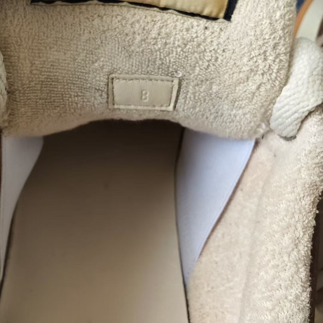 Gucci Gucci Screener Leather GG Canvas Low-Top Sneakers Size US 8 / EU 41 - 8 Thumbnail