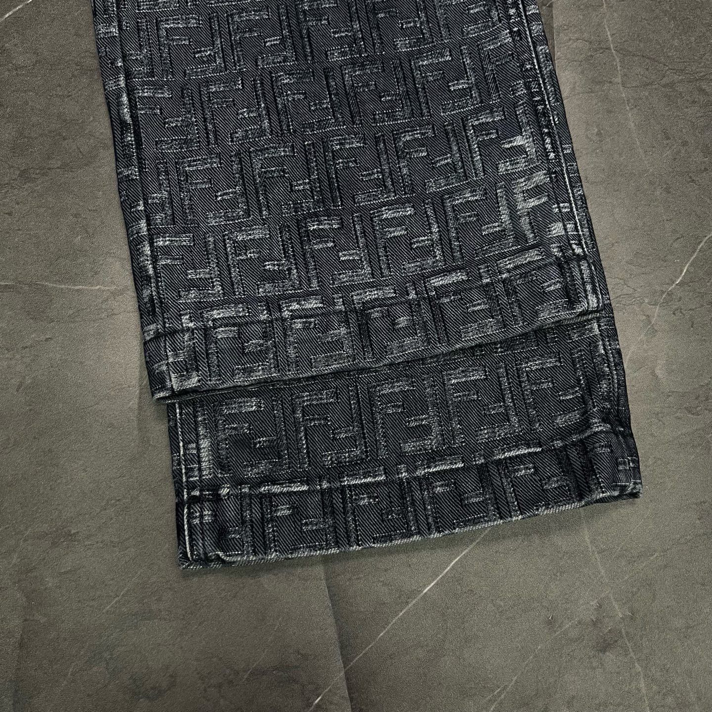 Fendi FENDI Baguette Logo Printed Jeans Size US 31 - 3 Thumbnail