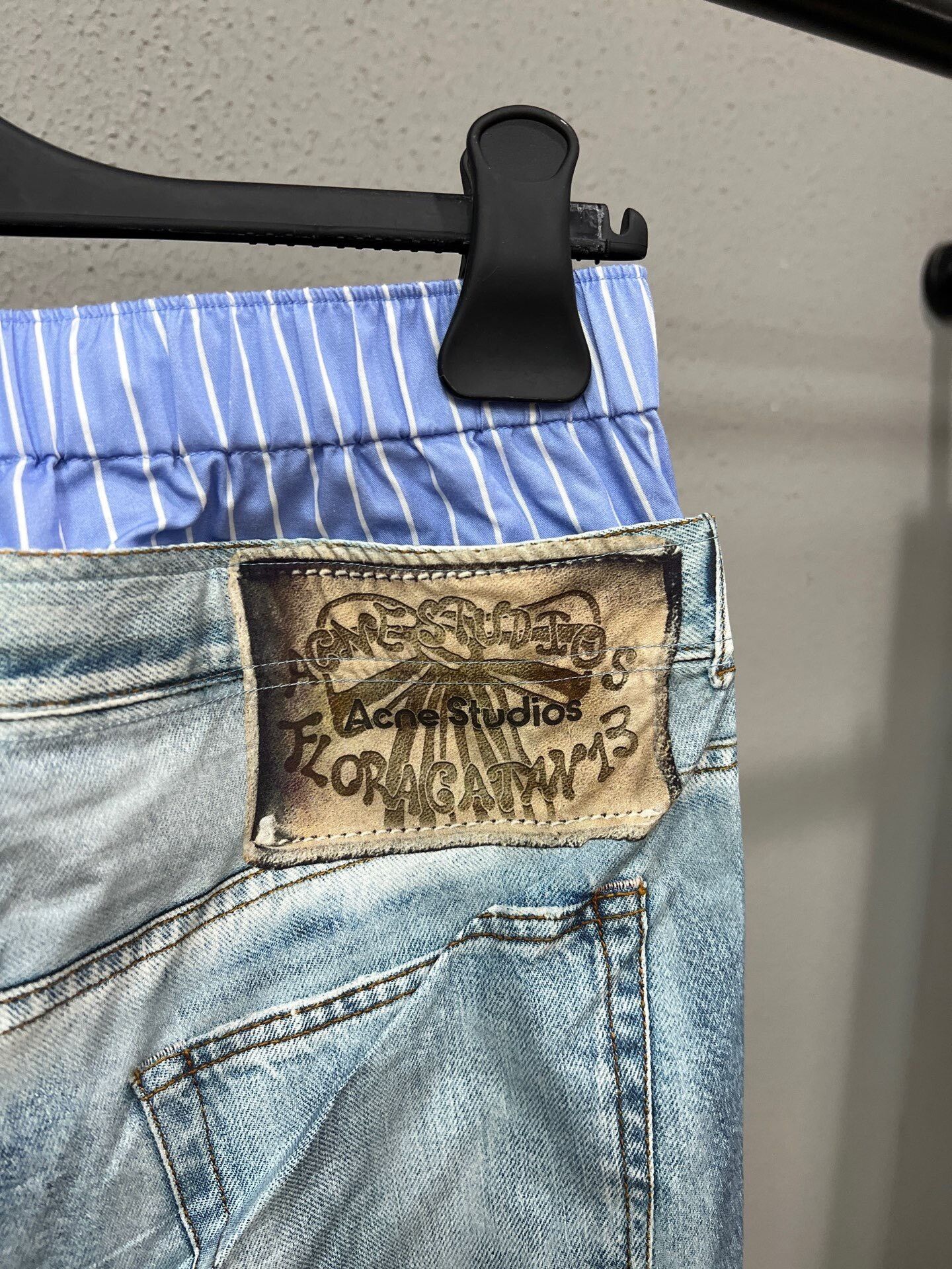 Acne Studios Acne Studios Fake Two-Piece Jeans Size US 34 / EU 50 - 4 Thumbnail