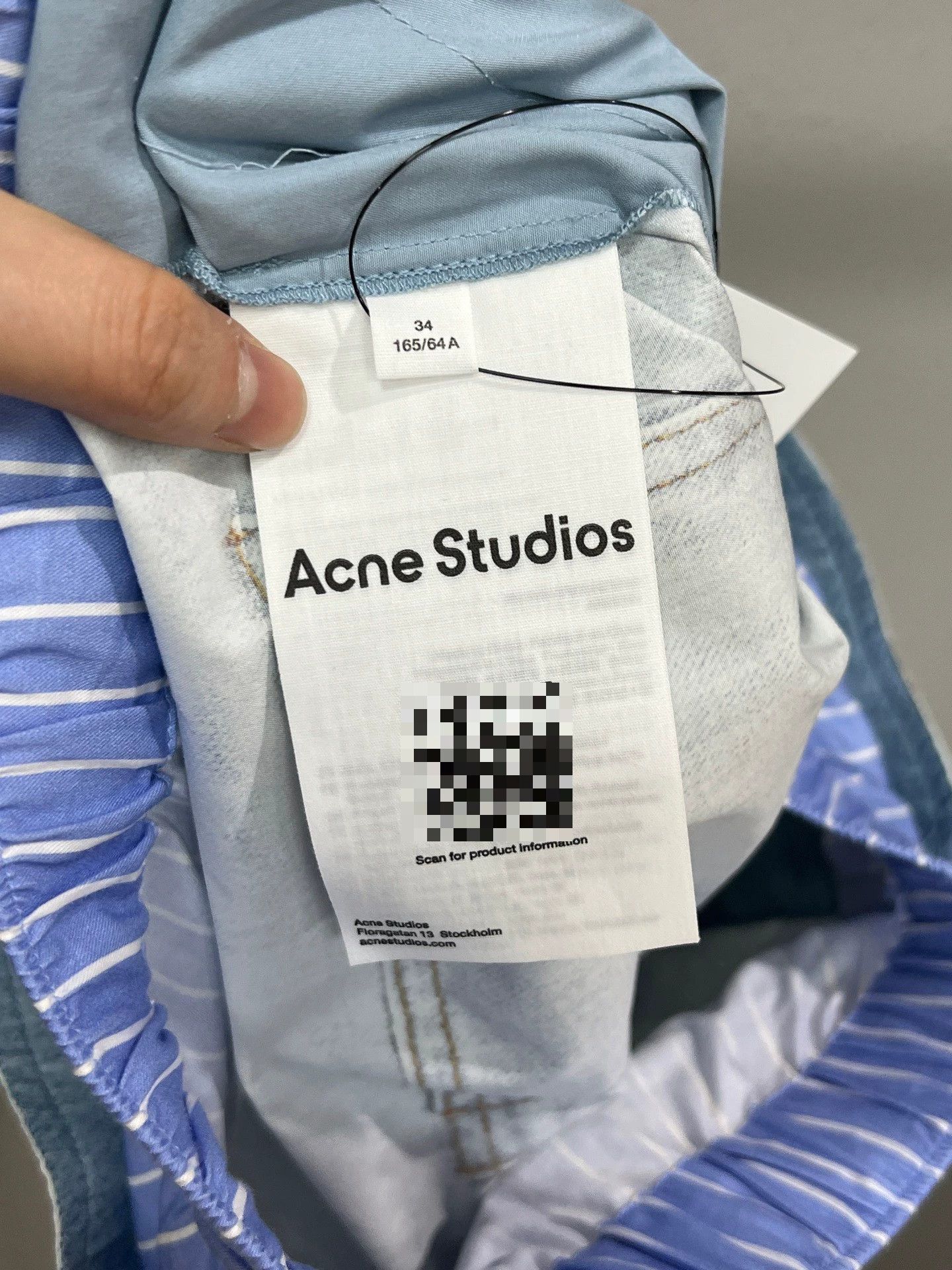 Acne Studios Acne Studios Fake Two-Piece Jeans Size US 34 / EU 50 - 5 Thumbnail
