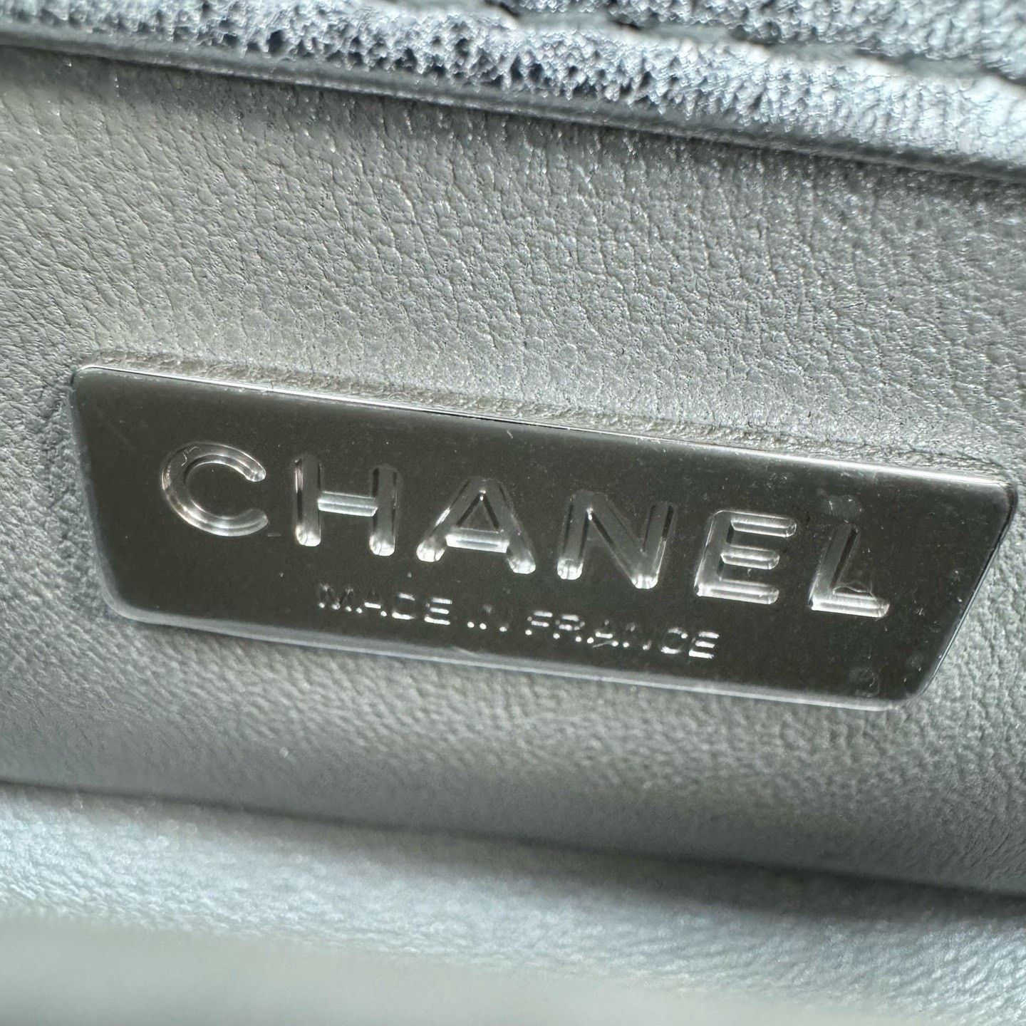 Chanel Chanel 25k Mini Silver Handle Flap Bag Size ONE SIZE - 9 Thumbnail